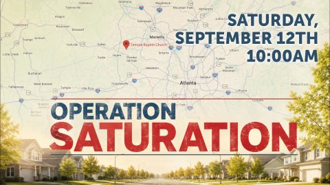 Operation Saturation Saturday September 12th 10:00am